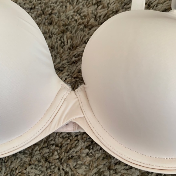 Maidenform Beige Underwire T-shirt Bra 36B Smartzone Cups Convertible Straps - Picture 4 of 7
